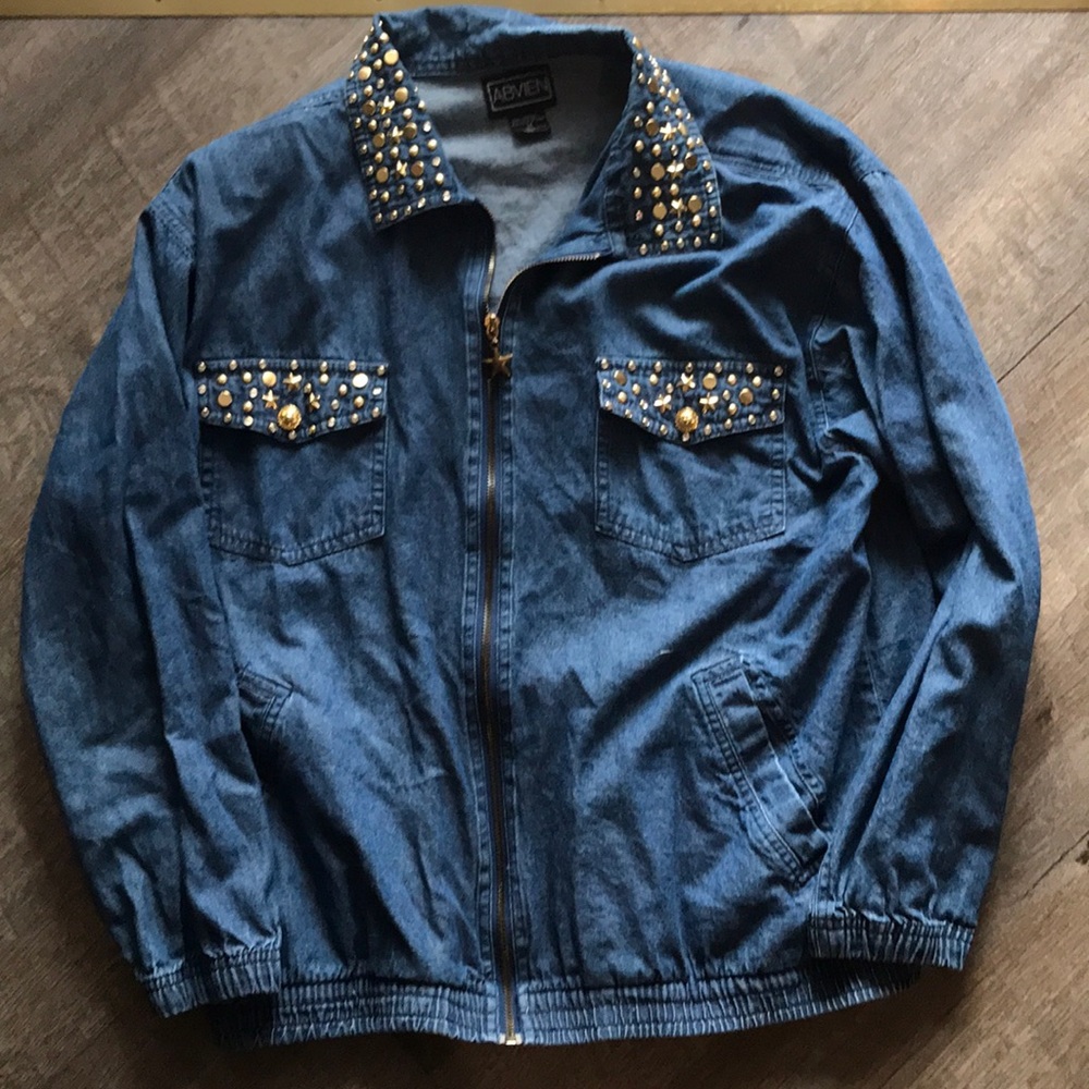 Denim Bomber Jacket